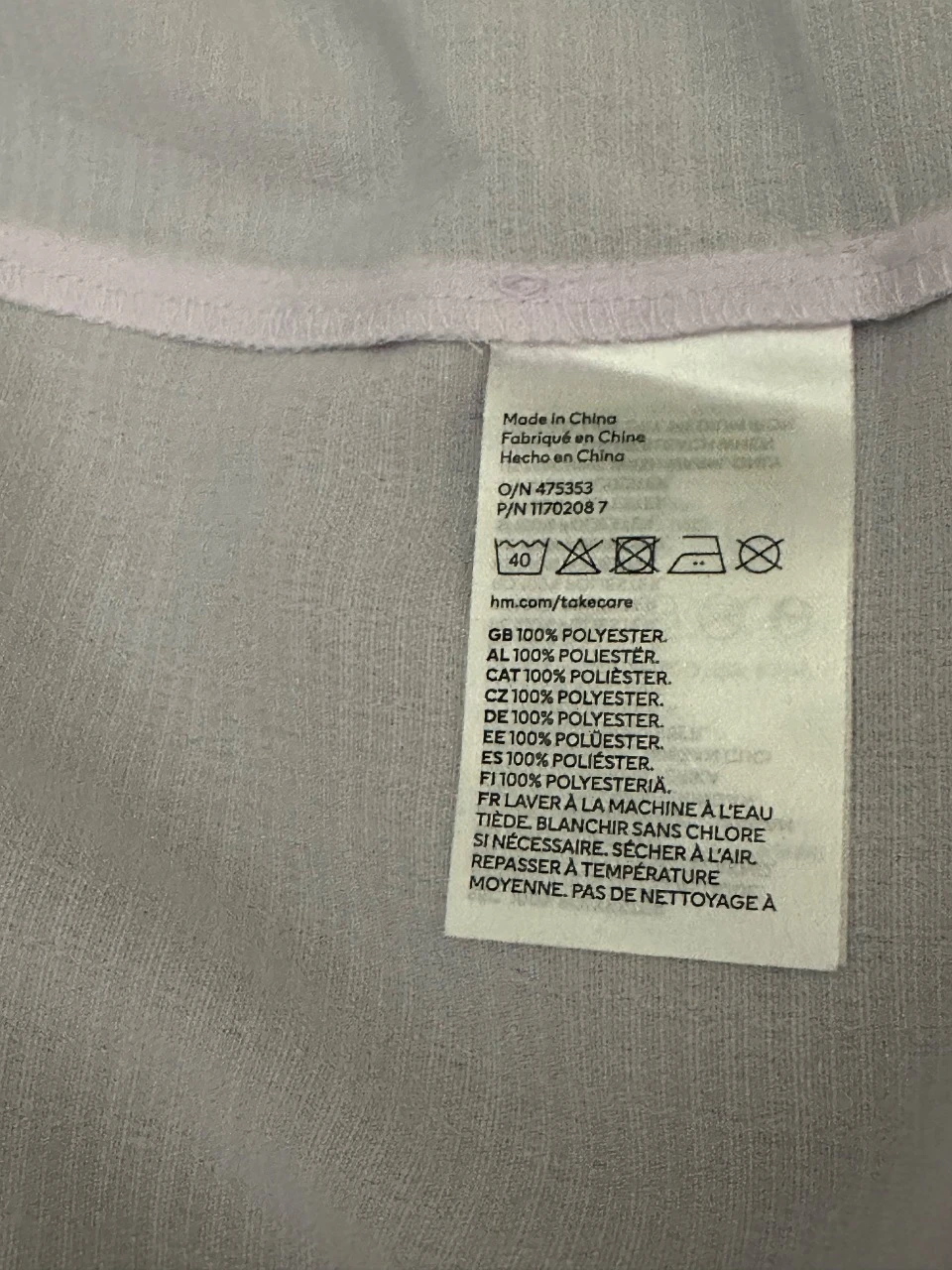 Robe pálido parme – photo 9